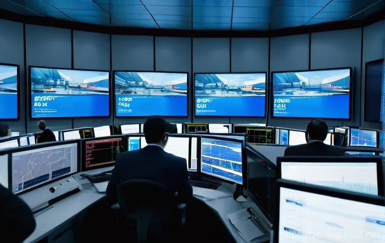 국제물류관리사 자격증으로 진출 가능한 분야 - **Prompt: Global Trade Connectors**
"A wide-angle, dynamic shot capturing the essence of interna...