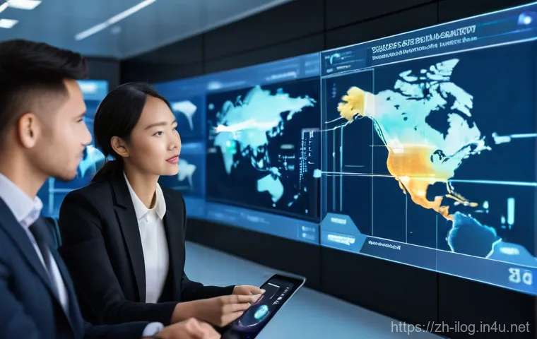 국제물류 관련 실무 교육 과정 추천 - Prompt 1: The Modern International Logistics Control Center**