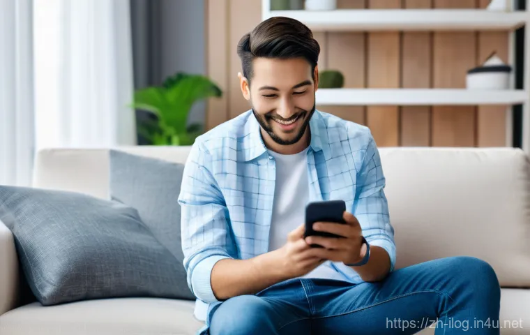 블록체인 기술과 국제물류 혁신 - **Prompt: Real-time Cross-border Package Tracking with Blockchain Transparency**
    A young, smilin...